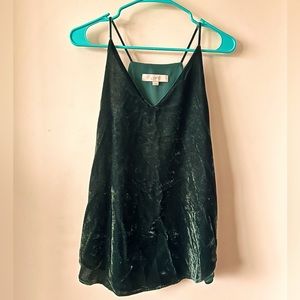 Ann Taylor Loft Velvet Tank Top